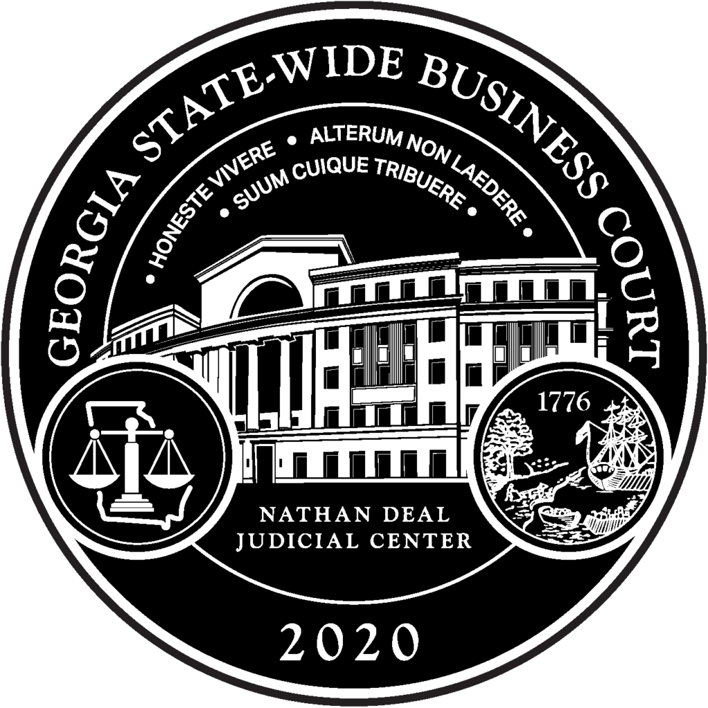 The Official Seal Georgia State wide Business Court Georgia