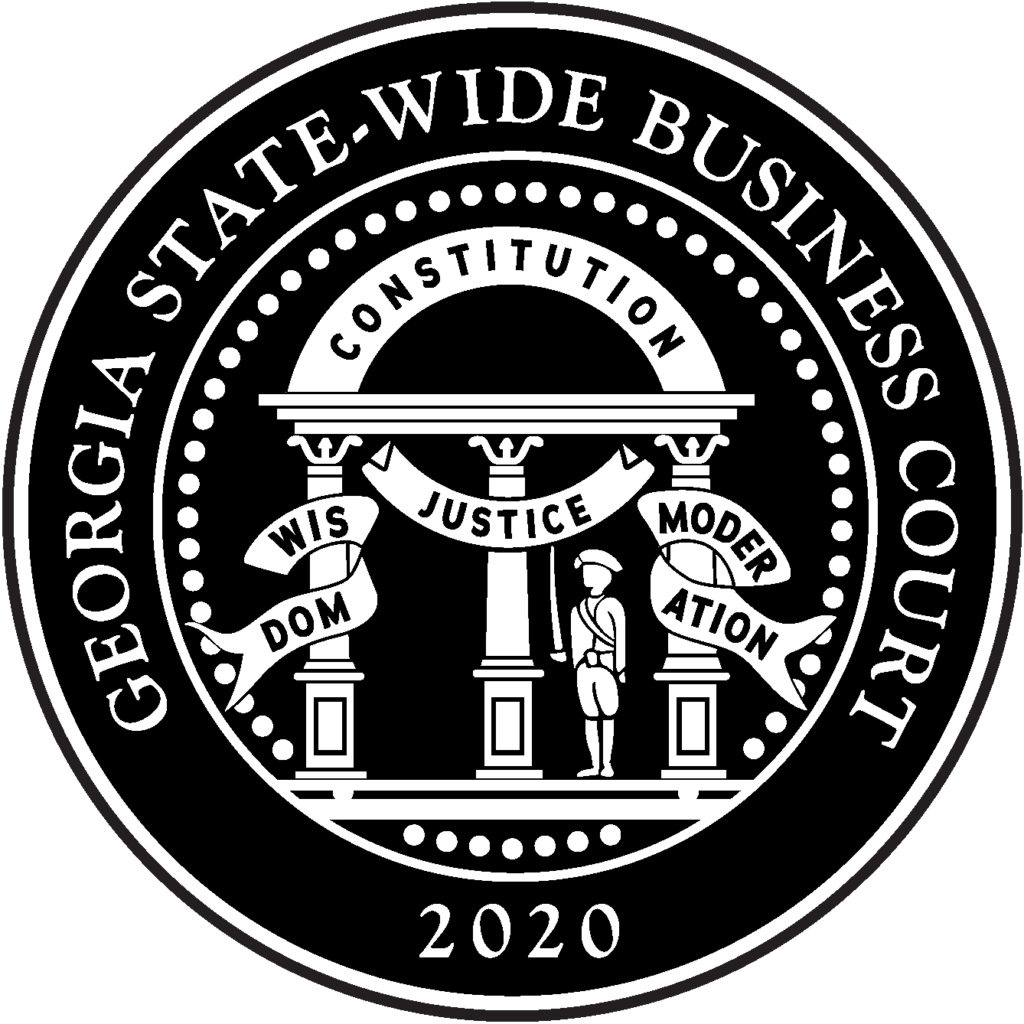 Georgia State-wide Business Court - Official Seal - Front